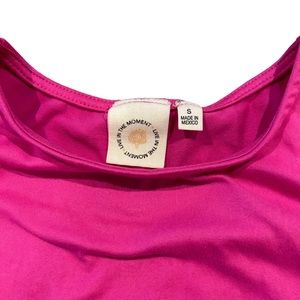 Hot Pink Going Out Crop Tank Top Soft Barbie Top